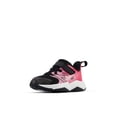 thumbnail image 1 of New Balance Kid's Rave Run V2 Bungee Lace with Top Strap Running Shoe, Signal Pink/Black, 8 XW Toddler, 1 of 1