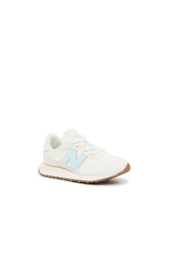 Kids 237 V1 Bungee Sneaker, Frosted Glass/Sea Salt, 6 US Unisex Toddler