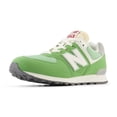 thumbnail image 1 of New Balance Kids 574 V1 70s Racing Lace-up Sneaker, CHIVE/WHITE, 2.5 M Little Kid 4-8 Years, 1 of 1