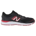 thumbnail image 1 of New Balance Kids 680v6 (Little Kid/Big Kid) Black/Team Red, 1 of 5