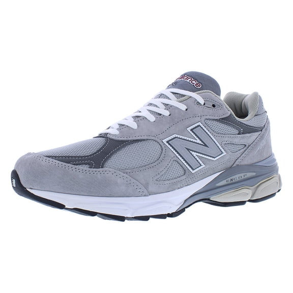 New Balance 990V3 Mens Shoes Size 12, Color: Grey/White
