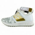 thumbnail image 1 of New Balance Lindor 1 TF White Gold Floral Men's Baseball Turf Shoes TLINDWT, Men's U.S. Shoe Size 9.5, 1 of 17