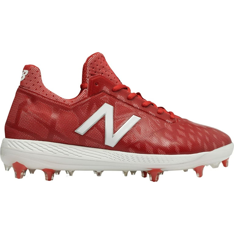 Red Drip New Balance FuelCell COMPv3 TPU Baseball Cleats – Stadium Custom  Kicks