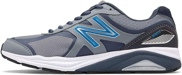 New Balance 1540v3 Men\'s Gray Marblehead/Black Mesh Athletic Sneakers Size 10.5 New Balance Men main image 3
