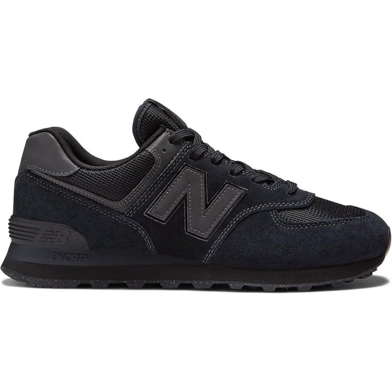 Men\'s New Balance Size (9) 574 Classics Black Black (ML574EVE) Men main image 2