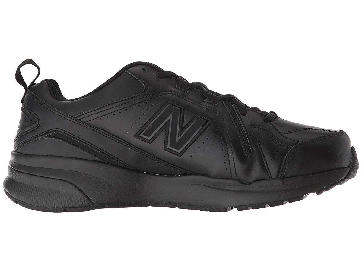 new balance trainers men black
