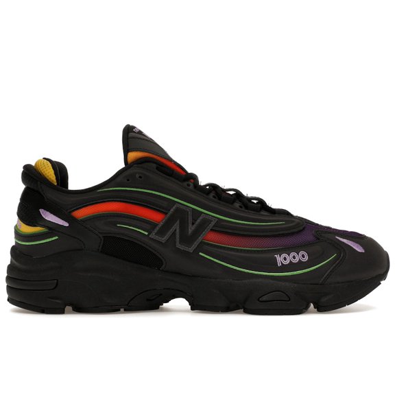 New Balance Men's 1000 Reflective Black Multi-Color Shoes, from StockX