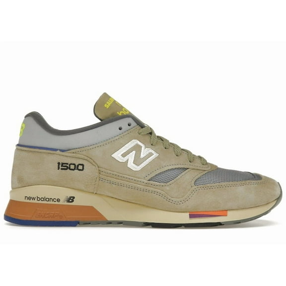 New Balance Men's 1500 MiUK Salehe Bembury Olive Grey Shoes, from StockX