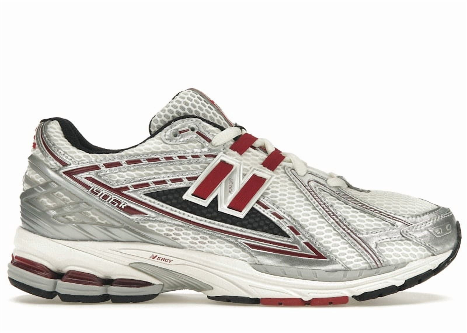 New Balance Men\'s Grey and Red Running Sneakers New Balance 520 Comfort Ride Gray Black Red Running Shoes  main image 3