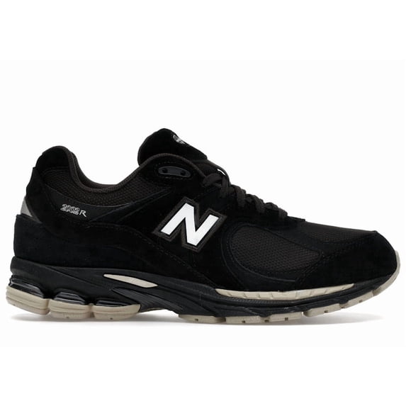 New Balance Men's 2002R Black Timber Wolf White Shoes, from StockX
