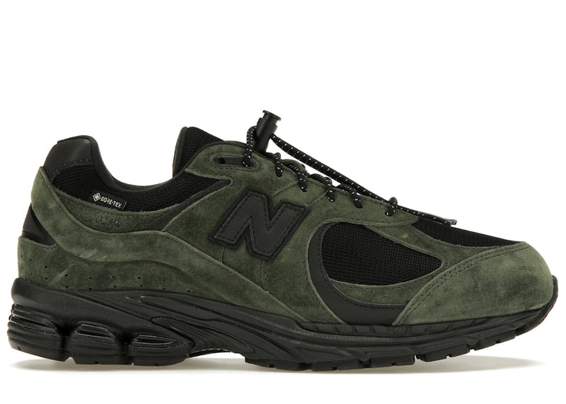 New Balance Men's 2002R Gore-Tex JJJJound Pine Running Shoes New Balance Men's 2002R Gore-Tex JJJJound Pine Running Shoes