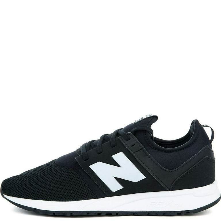 New Balance Men's 247 Classic Shoes Black with Grey