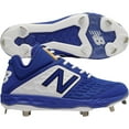 thumbnail image 1 of New Balance Men's 3000V4 Mid Metal Cleats Royal/White Medium 8.5, 1 of 5