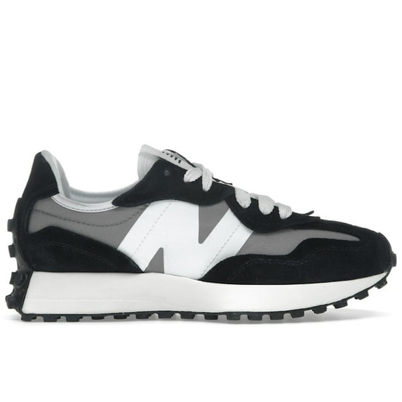 New Balance Men's 327 Black Shadow Grey Shoes, from StockX