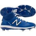 thumbnail image 1 of New Balance Men's 4040V5 Mid Metal Cleats Royal/White Medium 12.5, 1 of 5