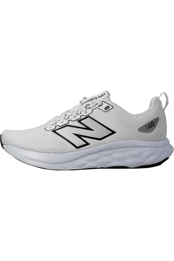 Men's 460 V4 Running Shoe, White/Ice Blue/Black, 8 W