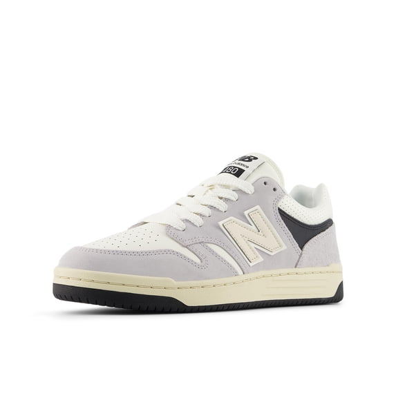 New Balance Men's 480 V1 Premium Sneaker, Grey/Sea Salt, 9.5 M