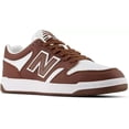 thumbnail image 1 of New Balance 480 BB480LHB Sneaker Mens Brown White Leather Lifestyle Shoes DWA403, 1 of 5