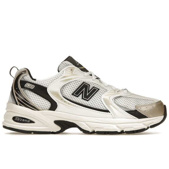 New Balance Men's 530 White Light Gold Metallic Running Shoes, from StockX