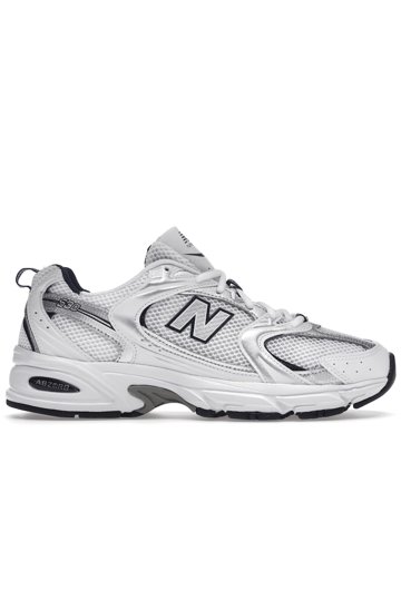 NIB New Balance Men\'s Silver and White Running Sneakers SZ 8M/ WM 9.5 NEW BALANCE Footwear | Silver Men main image 3