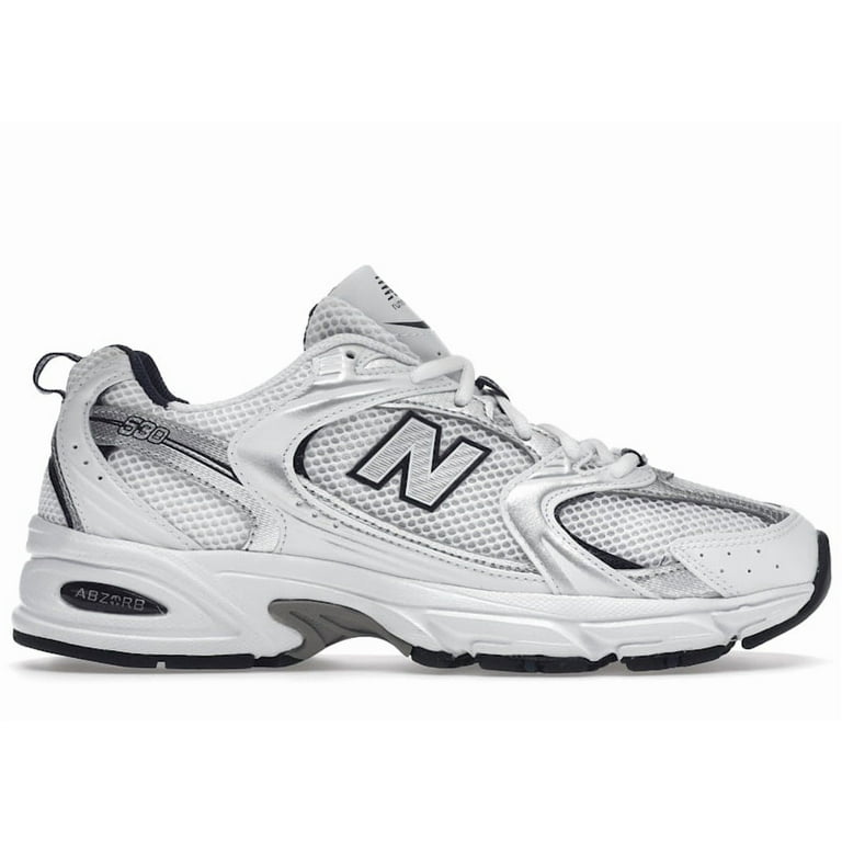 New Balance Men's 530 White Silver Navy Running Shoes, from StockX