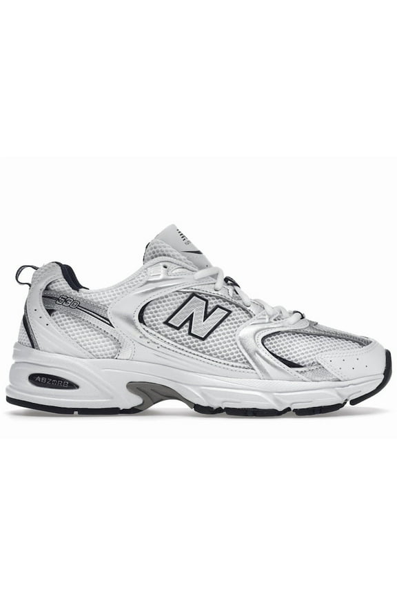 Men's 530 White Silver Navy Running Shoes, from StockX