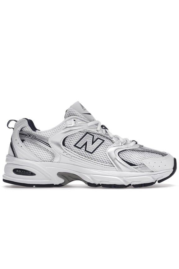 Men's 530 White Silver Navy Running Shoes, from StockX