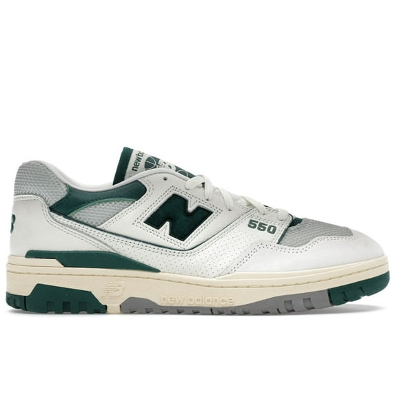 New Balance Men's 550 Sea Salt Pack Marsh Green Shoes, from StockX