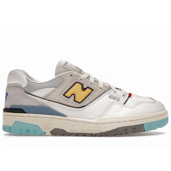New Balance Men's 550 Sea Salt Yellow Shoes, from StockX