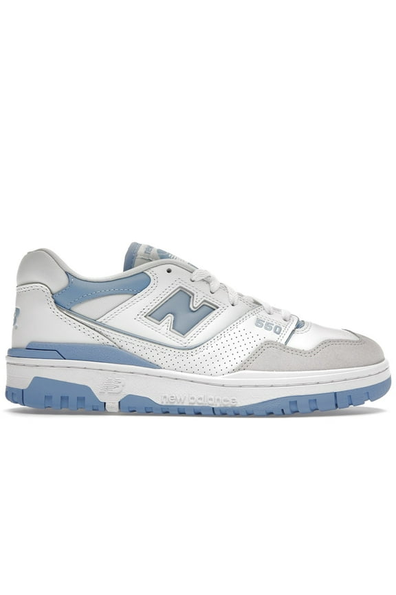 Men's 550 White Blue Haze Rain Cloud Basketball Shoes, from StockX