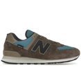 thumbnail image 1 of New Balance Men's 574 Cordura Dark Mushroom Shoes, from StockX, 1 of 5