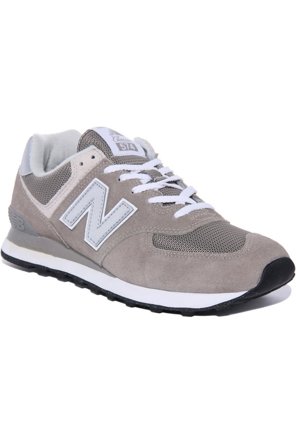 Men's New Balance Classics Grey White (ML574EVG) - 10