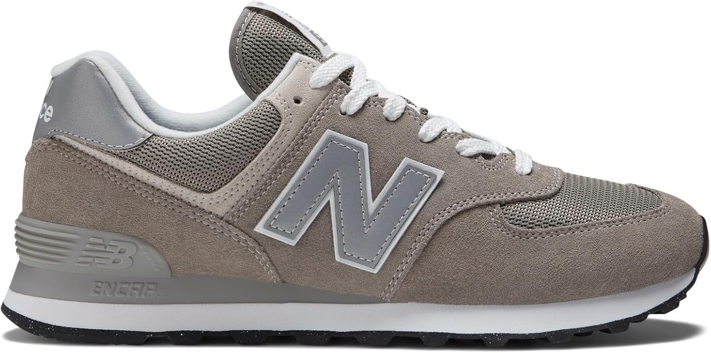 New Balance Men's 574 Core Sneaker, Suede Mesh Lace Up Trainers