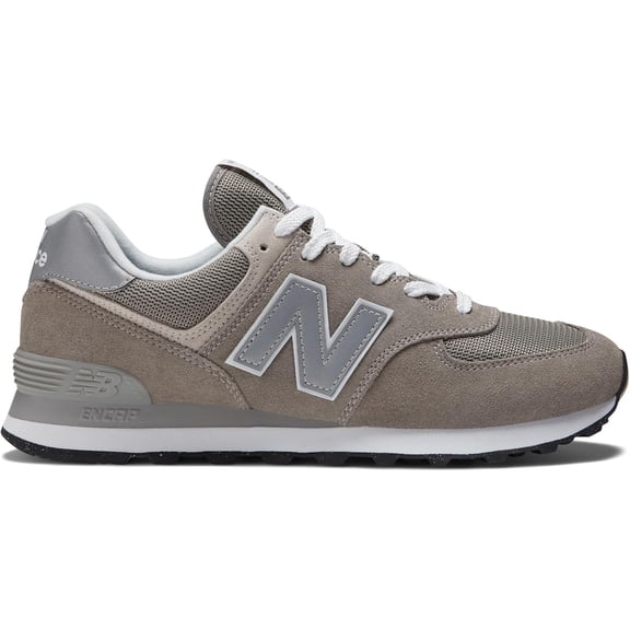 New Balance 574 Core Grey / White ML574EVG Men's Size 7.5