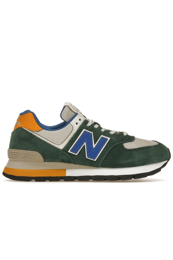 Men's 574 Rugged Green Royal Blue Shoes, from StockX