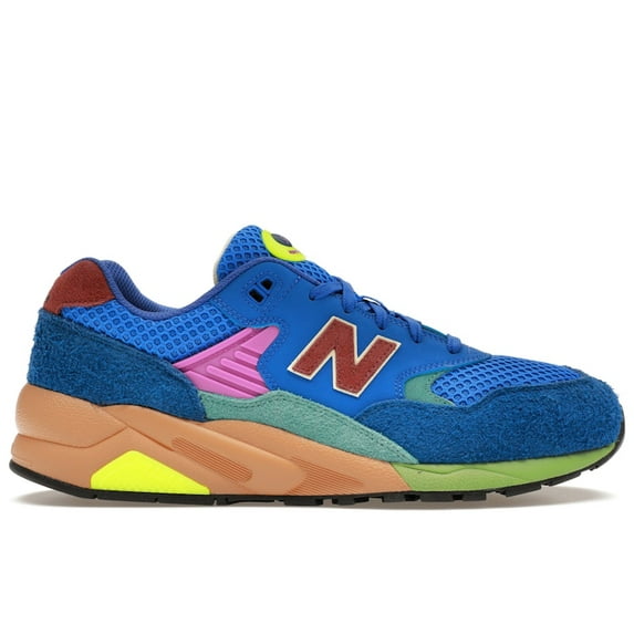 New Balance Men's 580 Blue Multi-Color Gum Shoes, from StockX
