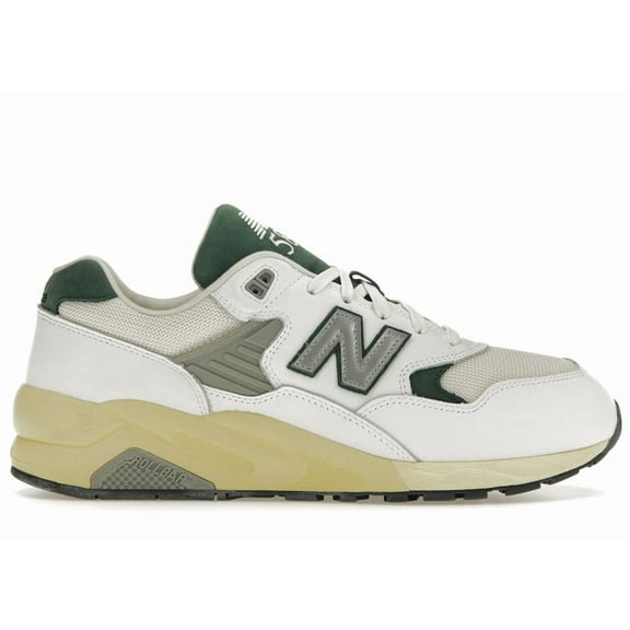 New Balance Men's 580 White Nightwatch Green Shoes, from StockX