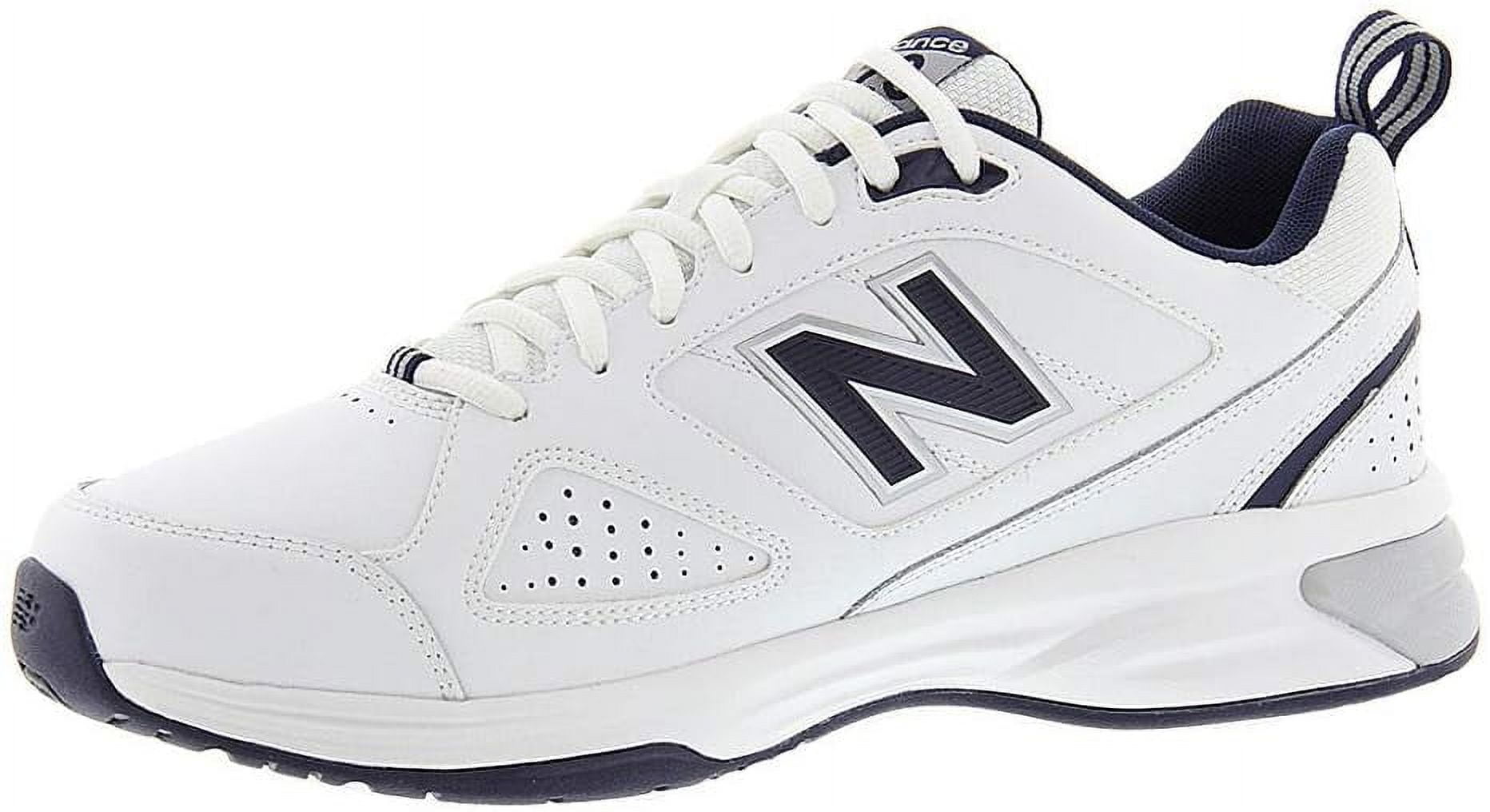 New Balance Men's 623v3 Shoes White with Navy - Walmart.com