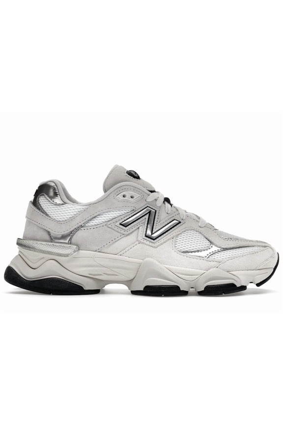 Men's 9060 White Black Metallic Silver Shoes, from StockX