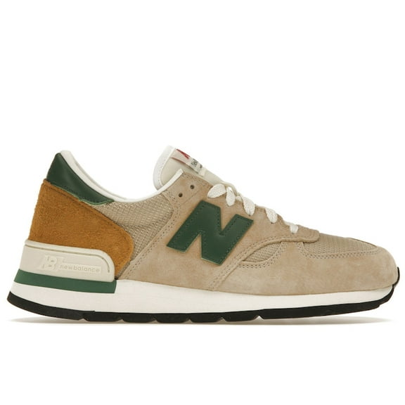 New Balance Men's 990v1 MiUSA Tan Green Shoes, from StockX