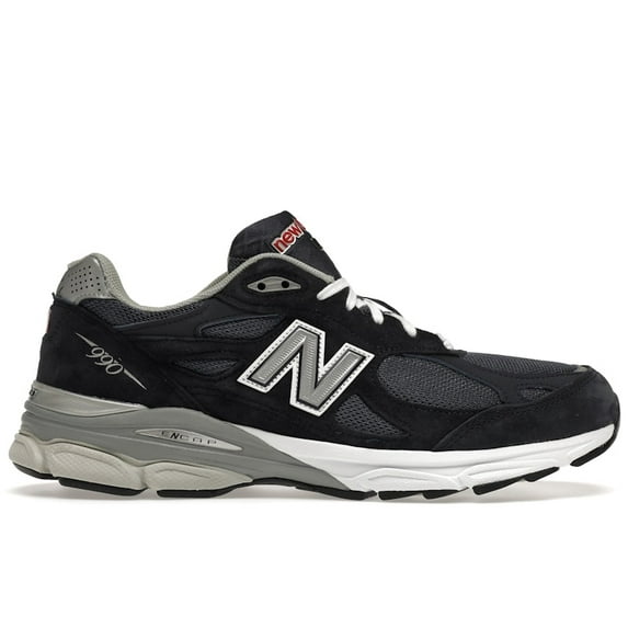 New Balance Men's 990v3 MiUSA Navy Denim Shoes, from StockX