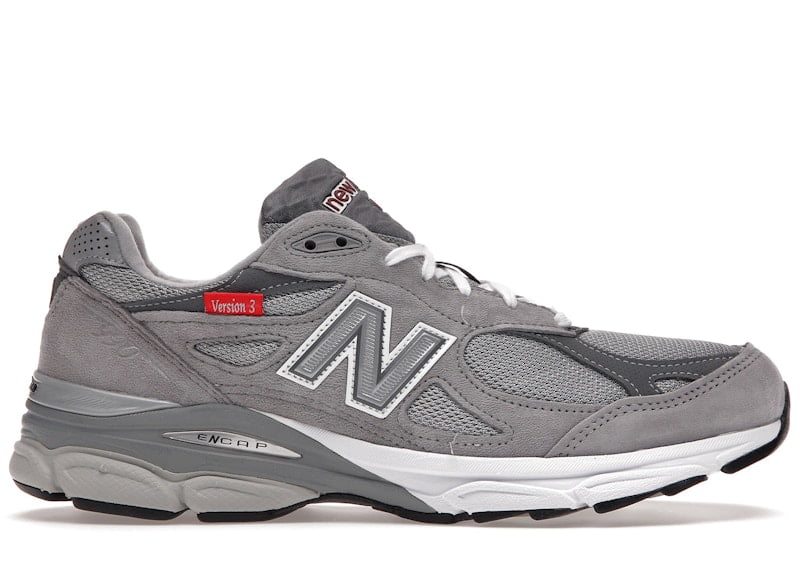 New Balance Men's 990v3 MiUSA DTLR GR3YSCALE Shoes, from StockX
