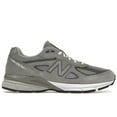 thumbnail image 1 of New Balance Men's 990v4 MiUSA Grey Silver Running Shoes, from StockX, 1 of 5