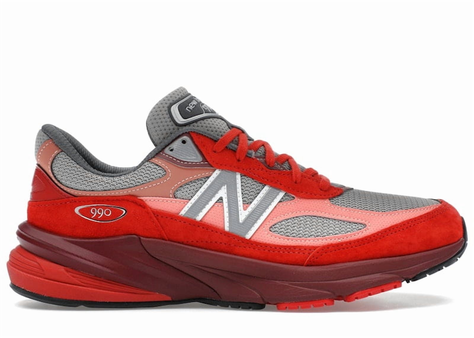 New Balance 990 v6 Sunrise Rose Size 10.5 Men\'s MiUSA Running Shoes U990SR6 990v6 - Made in USA – Premier main image 3