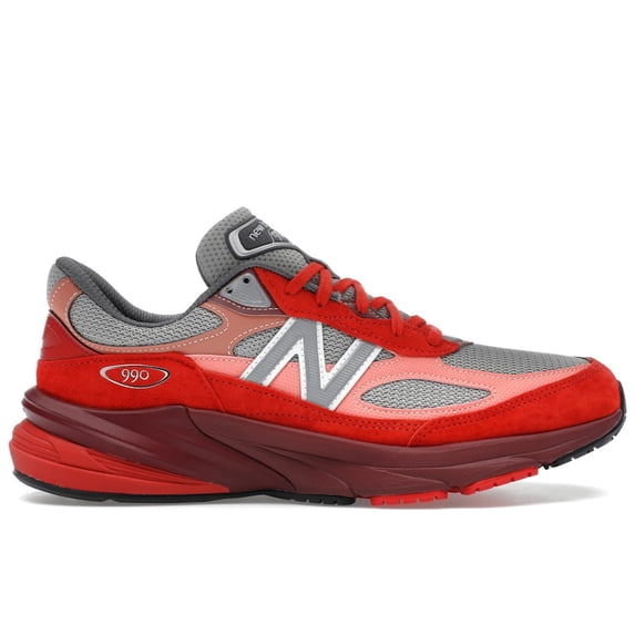New Balance Men's 990v6 MiUSA Community Red Shoes, from StockX