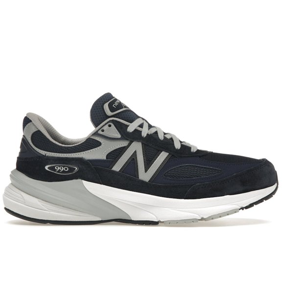 New Balance Men's 990v6 MiUSA Navy White Shoes, from StockX