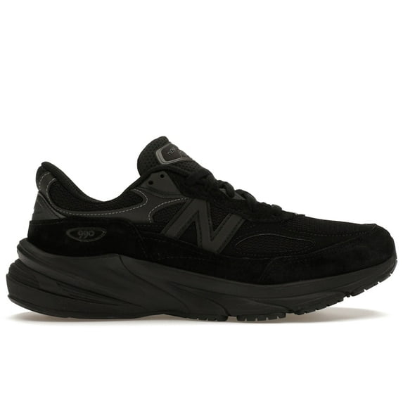 New Balance Men's 990v6 Triple Black Running Shoes, from StockX