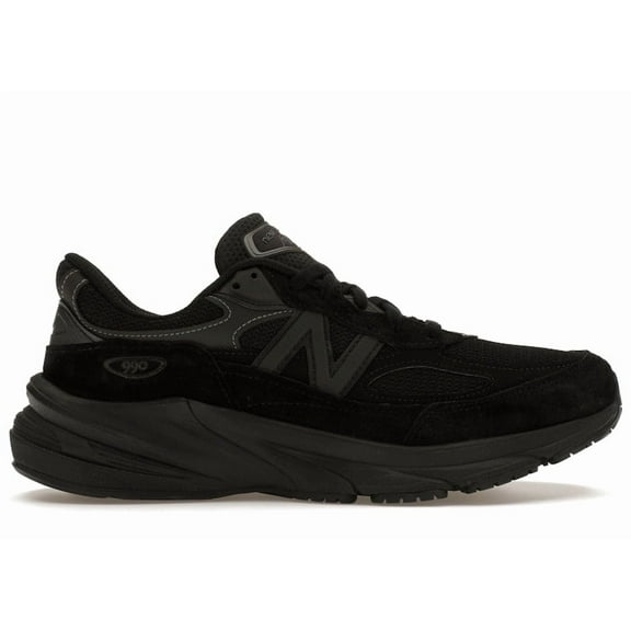 New Balance Men's 990v6 Triple Black Running Shoes, from StockX