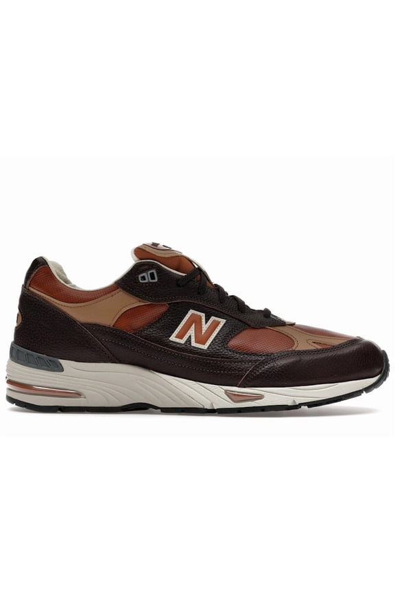 Men's 991 MiUK Chocolate Plum Running Shoes, from StockX