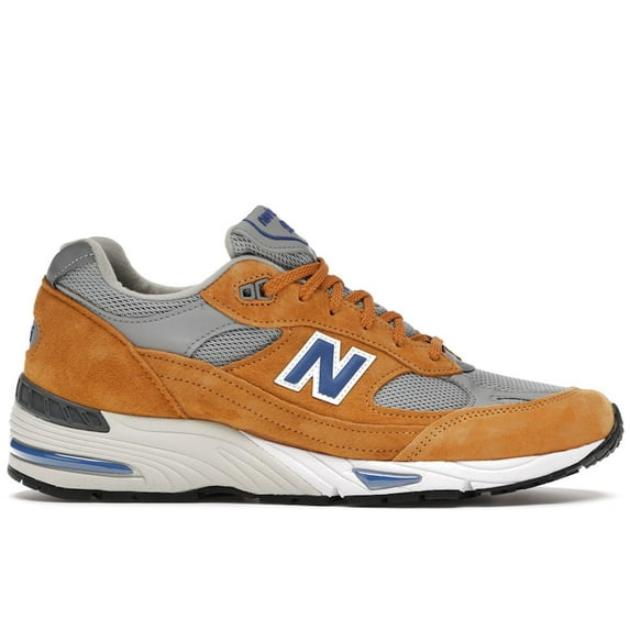 New Balance Men's 991 Yellow Blue Shoes, from StockX
